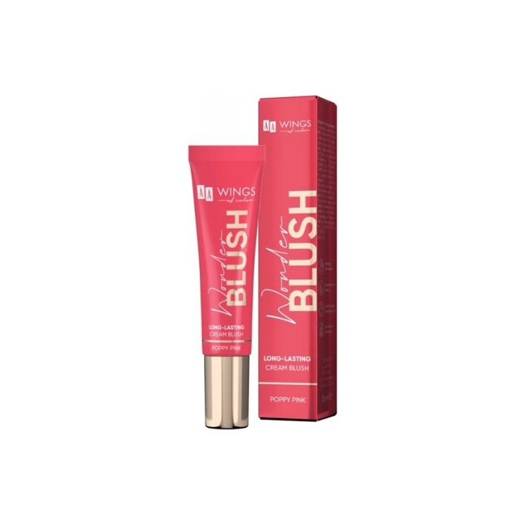 AA Wings of Color Wonder Blush матові рум'яна /04/ Poppy Pink 15 мл