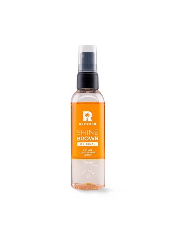 ByRokko Shine Brown dwufazowy Spray do ciała superopalający 104 ml