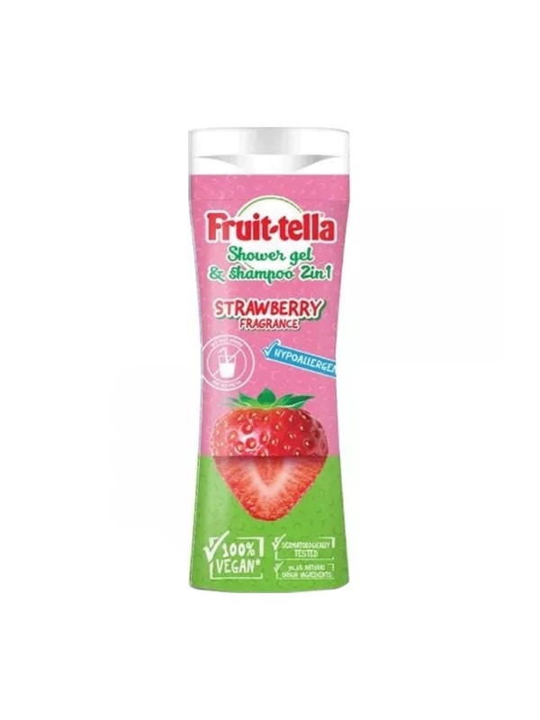 Fruit-tella Żel pod prysznic 2w1 Truskawka 300 ml