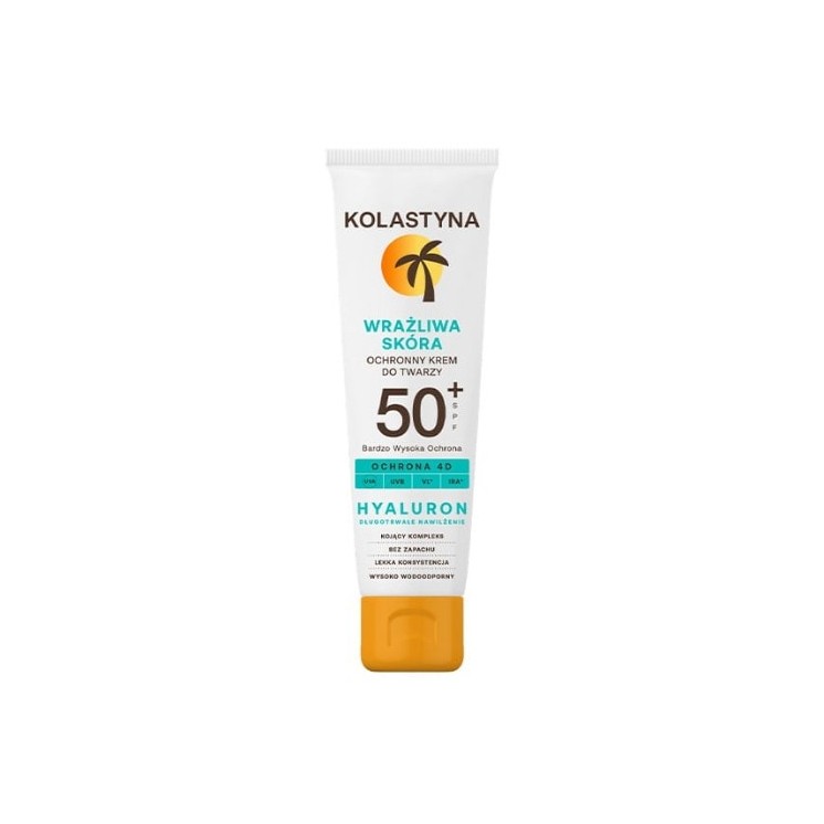 Kolastyna Чутлива шкіра, захисний крем для обличчя SPF50 50 мл