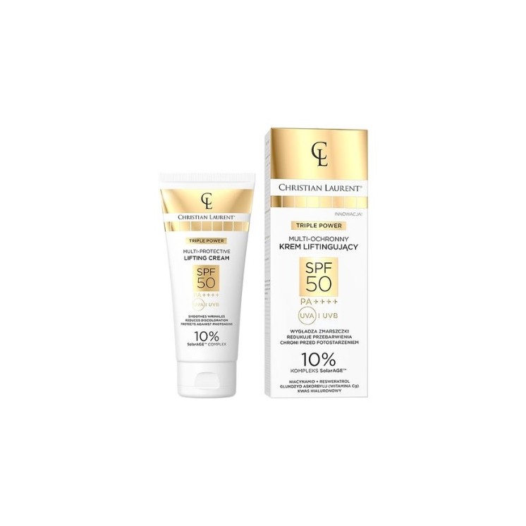 Крем для обличчя Eveline Christian Laurent Multi-Protection Lifting SPF50 30 мл