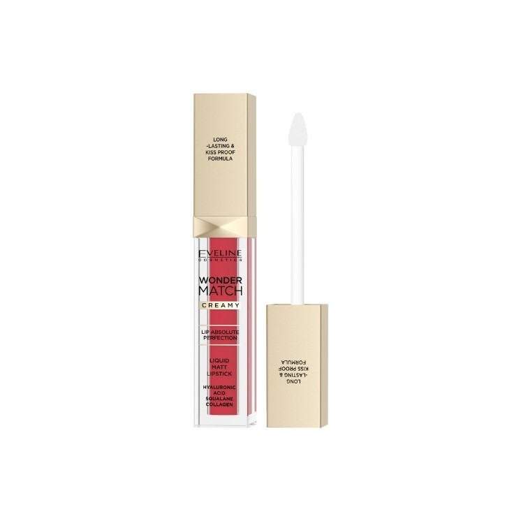 Eveline Wonder Match matte liquid lipstick /06/ Classic Red 6.8 ml