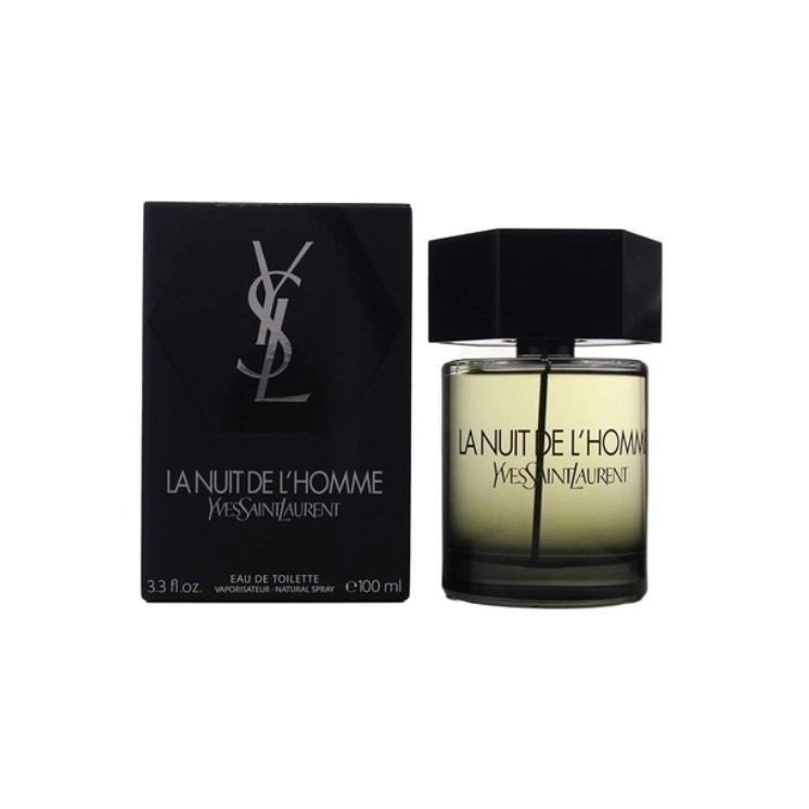 Yves Saint Laurent La Nuit de L`Homme Eau de Toilette for Men 100 ml