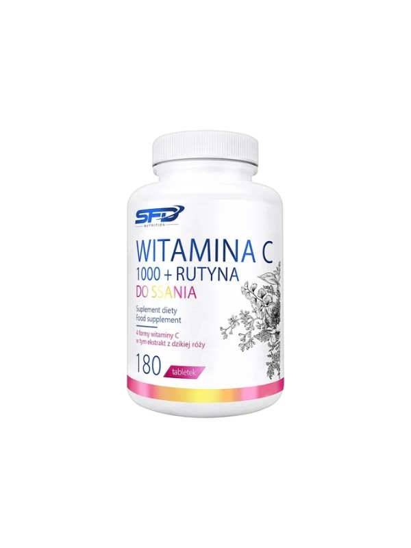 SFD Witamina C 1000 + Rutyna 180 tabletek do ssania