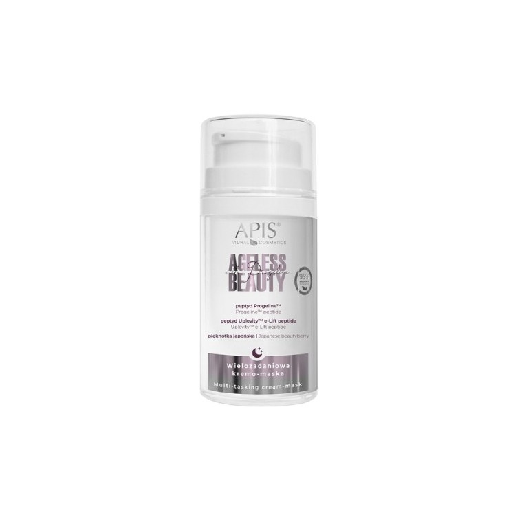 Apis Ageless Beauty With Progeline multi-tasking Нічна крем-маска для обличчя з прогеліном 50 мл