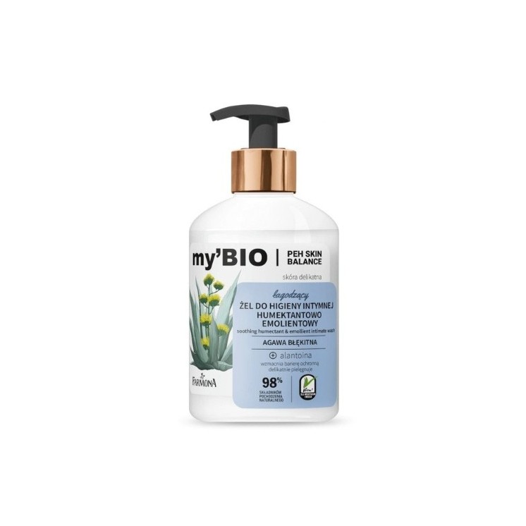 Farmona my' BIO soothing gel for intimate hygiene Blue agave 250 ml