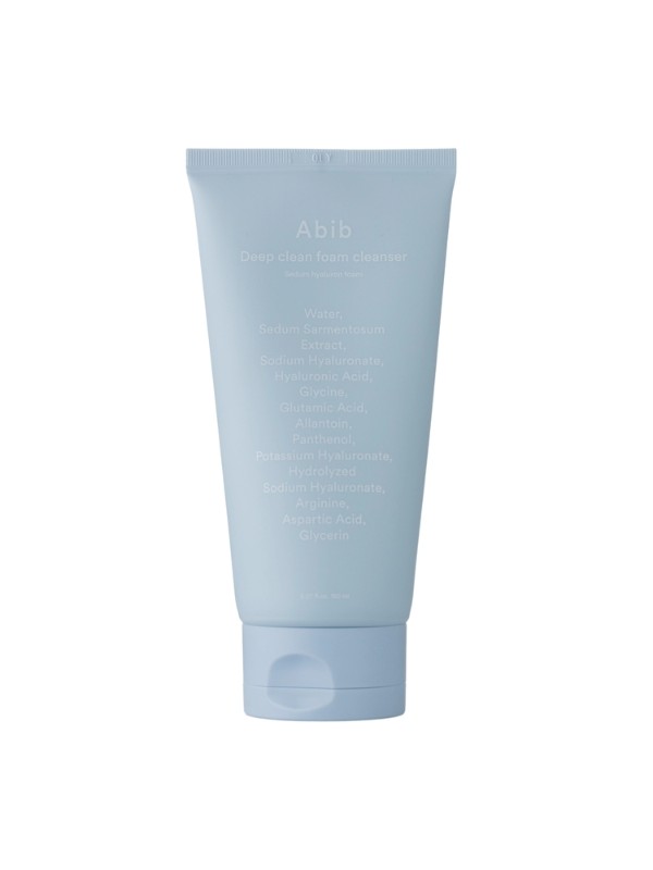 Abib Deep Clean Foam Cleanser  Sedum Hyaluron Foam  Pianka Oczyszczająca do Twarzy 150 ml