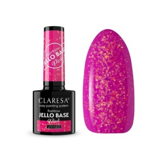 Claresa Hybrid Nail Base Rainbow Jello Base 5 г Pink