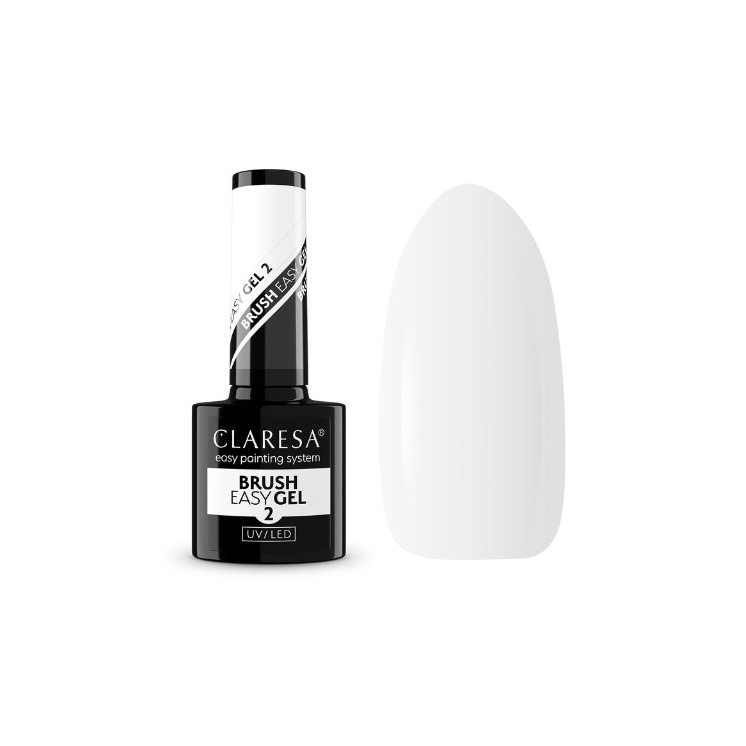 Claresa Brush Easy Gel Żel w buteleczce z pędzelkiem nr /2/  5 g