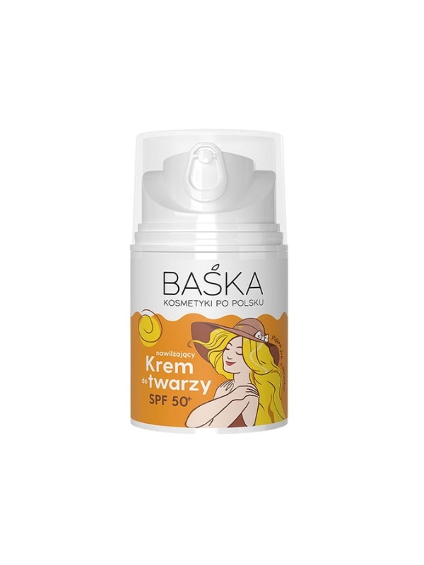 Baśka Krem do twarzy nawilżający SPF50 50 ml