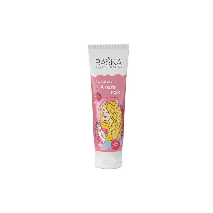 Baśka Moisturizing hand cream raspberry 100 ml
