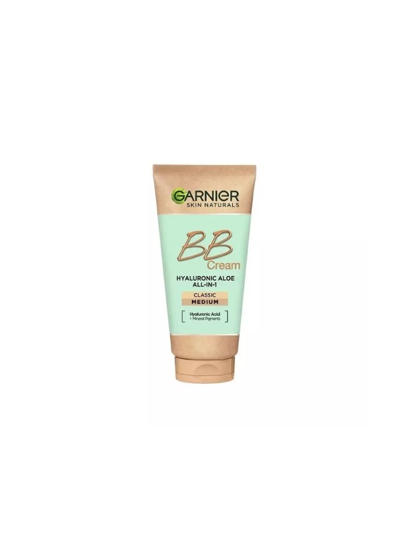 Garnier Hyaluronic Aloe All-In-1 BB Cream nawilżający krem BB do każdego typu skóry Śniady 50 ml