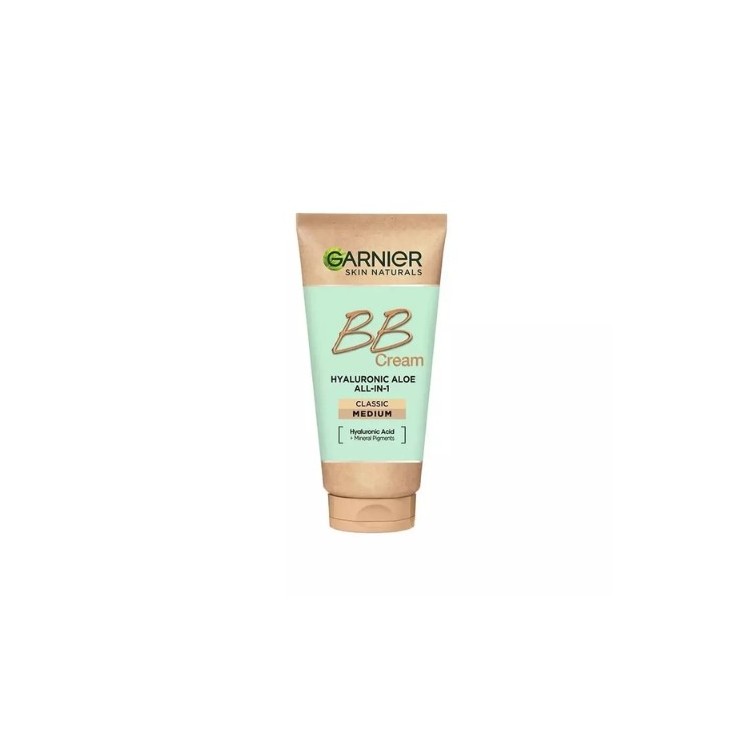 Garnier Hyaluronic Aloe All-In-1 BB Cream зволожуючий BB крем для всіх типів шкіри Śniady 50 мл