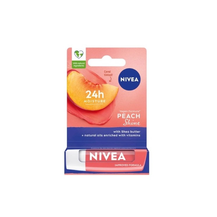 Nivea Nourishing Lipstick Peach Shine 4.8 g