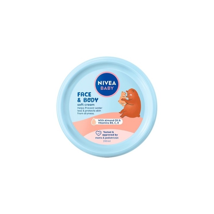 Крем Nivea Baby для догляду за дітьми та немовлятами 200 мл