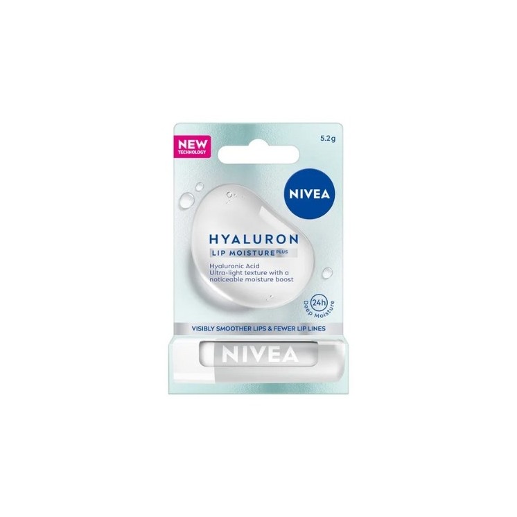 Зволожуючий бальзам для губ Nivea Hyaluron Lip Moisture Plus 5 г