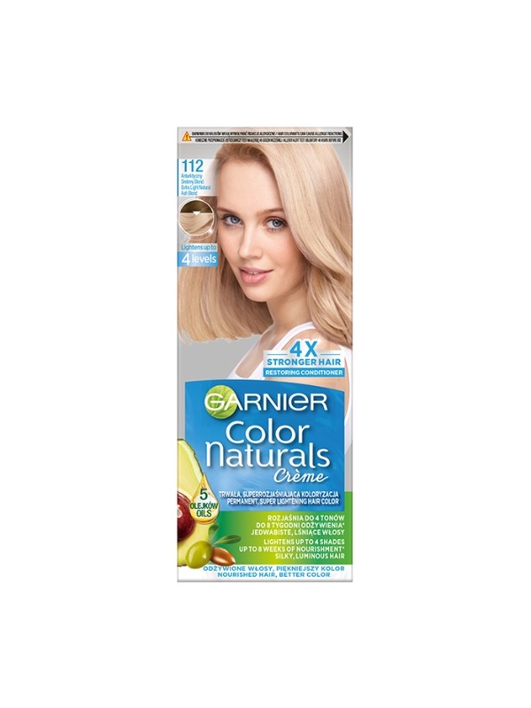 Garnier Color Naturals Farba do włosów /112/ Arktyczny Srebrny Blond