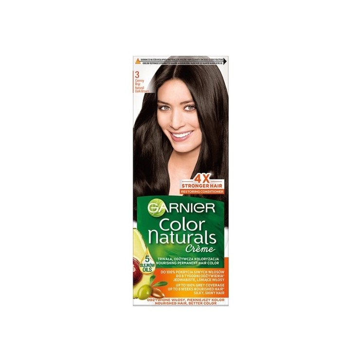 Фарба для волосся Garnier Color Naturals /3/ Темно-русявий