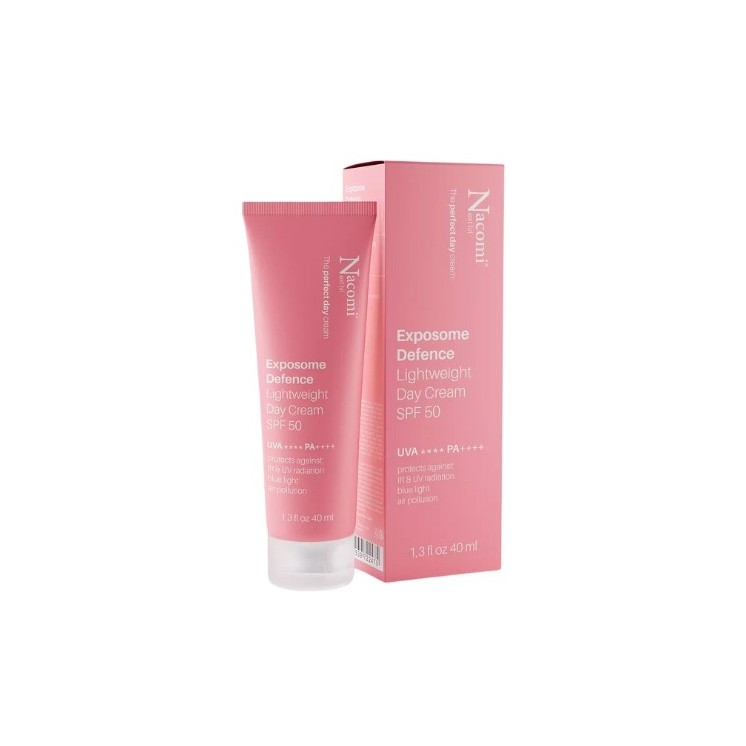 Денний крем для обличчя Nacomi Next Level SPF50 легкий 40 мл