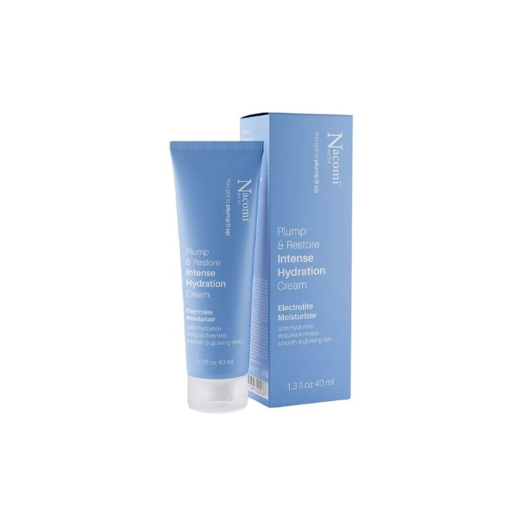 Nacomi Next Level Зволожуючий крем для обличчя з електролітами 40 мл