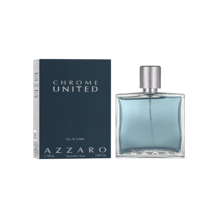 Azzaro Chrome United Eau de Toilette for Men 100 ml