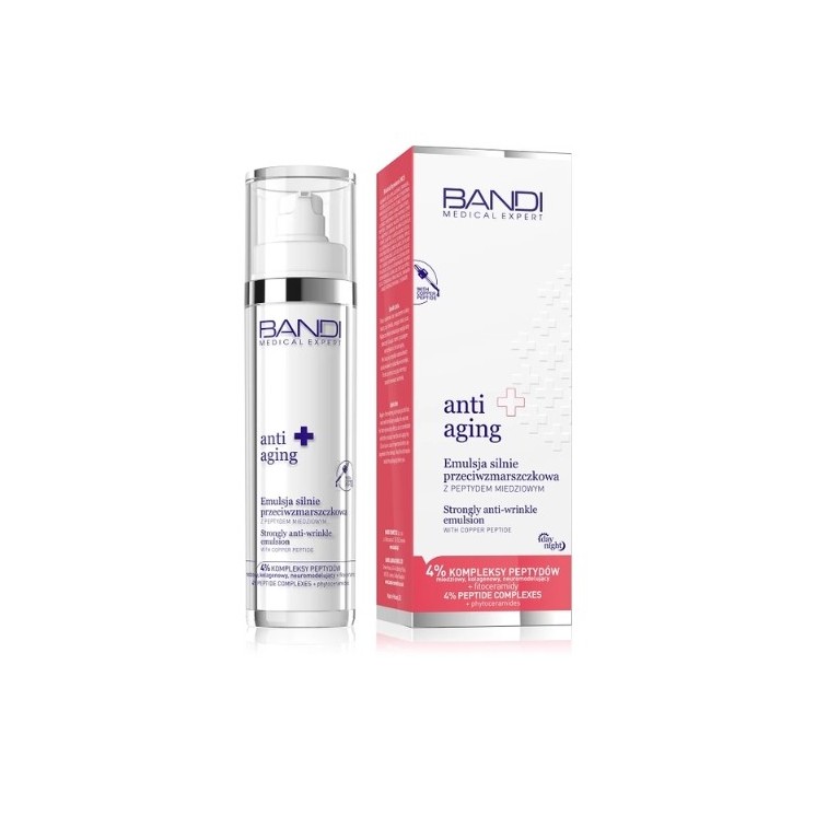 Bandi Medical Expert ANTI AGING Сильна емульсія проти зморшок з мідним пептидом 50 мл