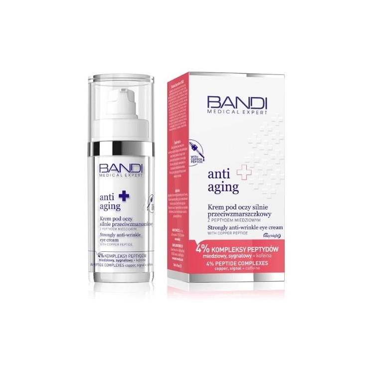 Bandi Medical Expert ANTI AGING Strong anti-wrinkle eye cream with copper peptide 30 ml
