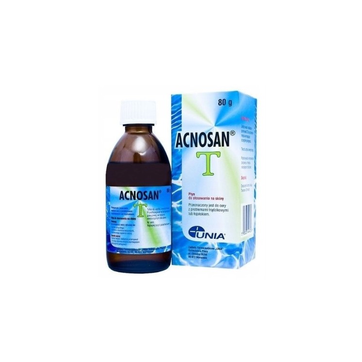 Acnosan T liquid for use on acne skin 80 g