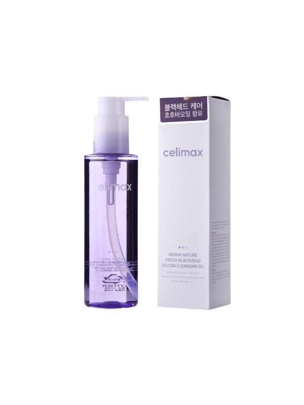 Celimax Derma Nature Fresh Blackhead Jojoba Olejek Hydrofilowy do Oczyszczania Twarzy 150 ml