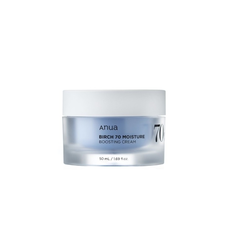 Anua Birch 70 Moisture Boosting Cream Зволожуючий крем з березовим соком 50 мл