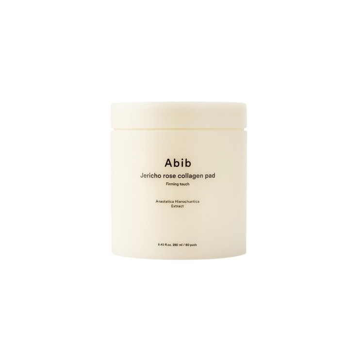 Abib Jericho Rose Collagen Pad Firming Touch Зволожуючі та зміцнюючі подушечки для обличчя 60 штук