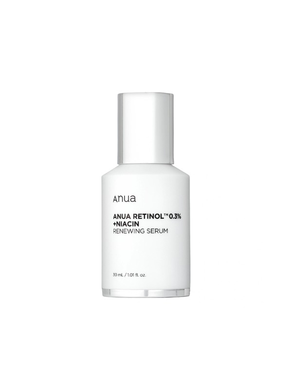 Anua Nano Retinol 0,3% + Niacin Renewing Serum Wygładzająco - Rozjaśniające Serum z Retinolem 30 ml