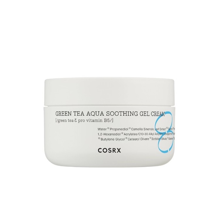COSRX Hydrium Green Tea Aqua Soothing Gel Cream Заспокійливий крем з екстрактом зеленого чаю 50 мл