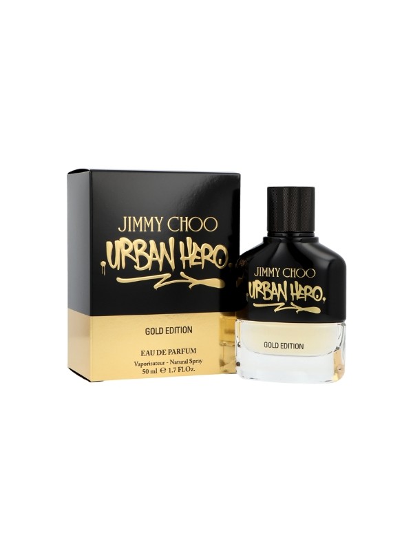 Jimmy Choo Urban Hero Gold Edition Woda toalwtowa dla mężczyzn 50 ml