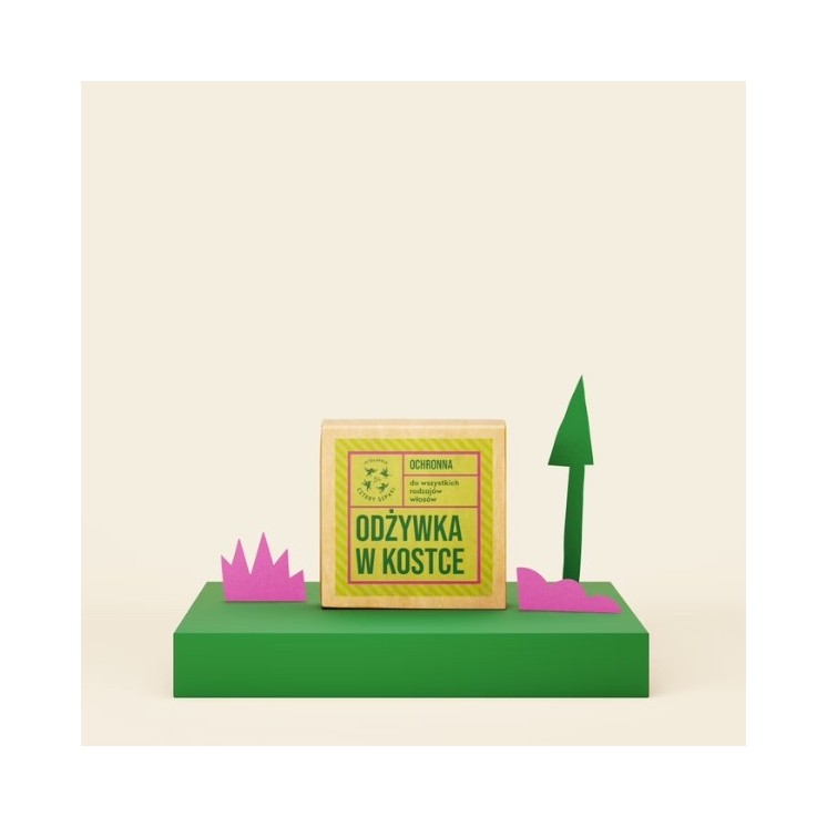 Mydlarnia Cztery Szpaki Protective Conditioner Cube Forest Rose 55 G