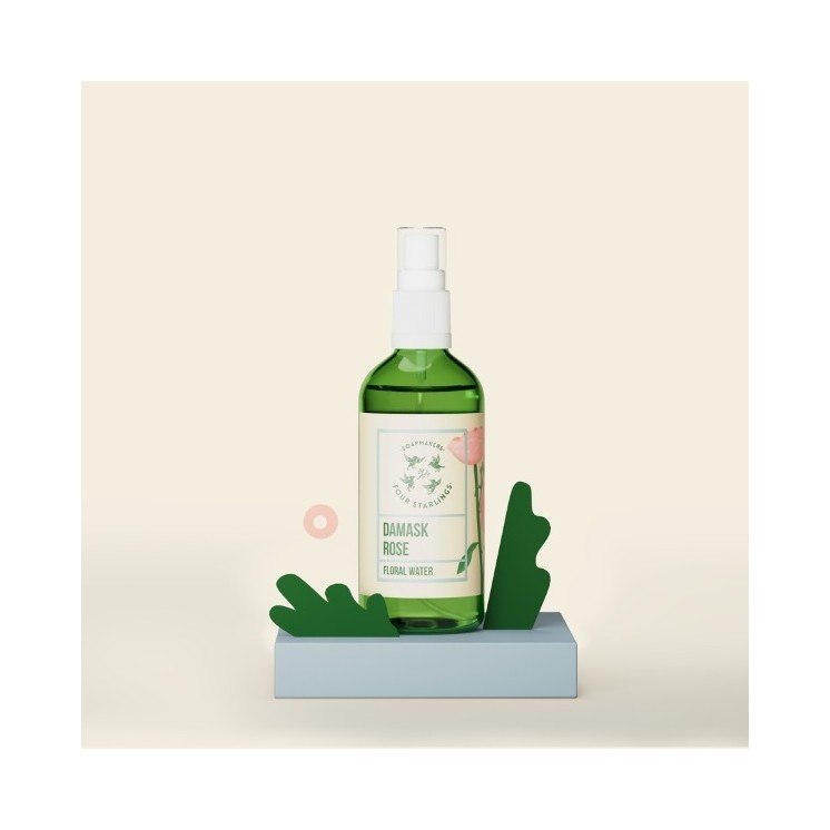 Mydlarnia Cztery Szpaki Damask rose hydrolate 100 ml