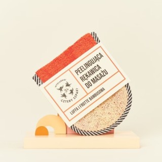 Mydlarnia Cztery Szpaki Peeling massage glove