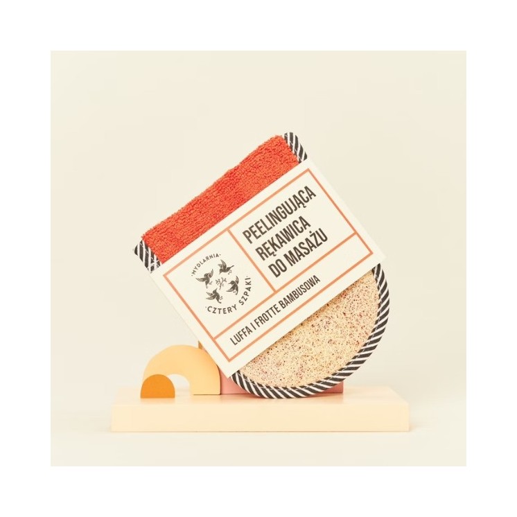 Масажна рукавичка Mydlarnia Cztery Szpaki Пілінг
