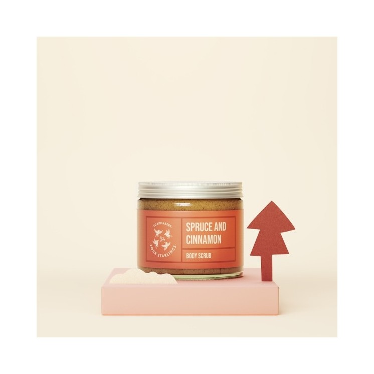 Mydlarnia Cztery Szpaki Sugar body Peeling Spruce and Cinnamon 250 ml
