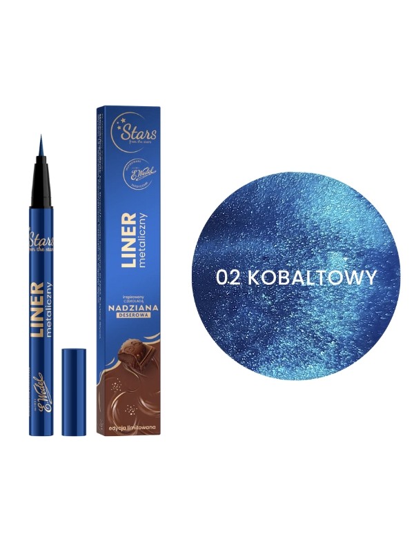 Stars from the stars Wedel Nadziana Eyeliner metaliczny 02 kobaltowy 1.2 G