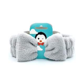 ECHOLUX Гумка для волосся з бантом Сіра