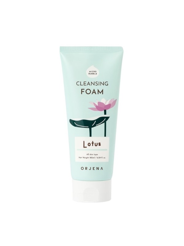 Orjena Cleansing Foam Lotus Smile Day oczyszczająca pianka do twarzy 180 ml