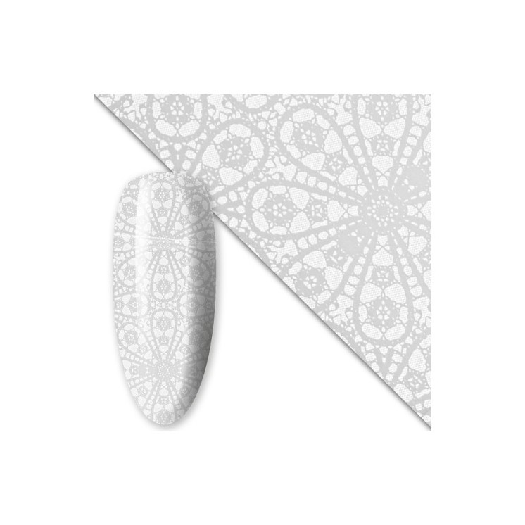 Фольга перекладна для нігтів 80см White №14