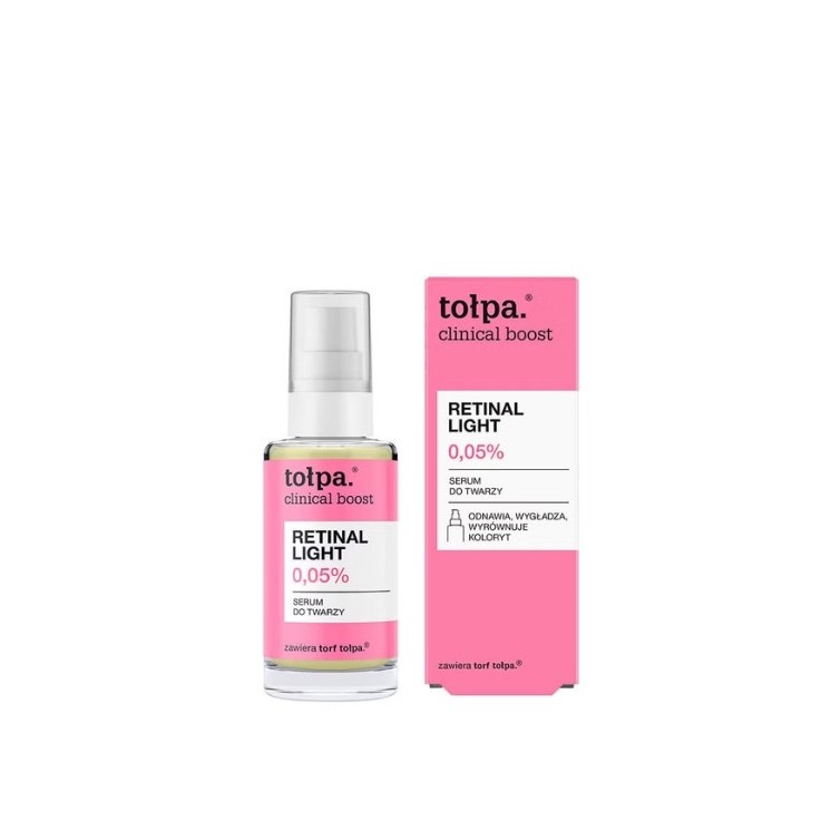 Сироватка для обличчя Tołpa Clinical Boost RETINAL LIGHT 0.05% 30 мл