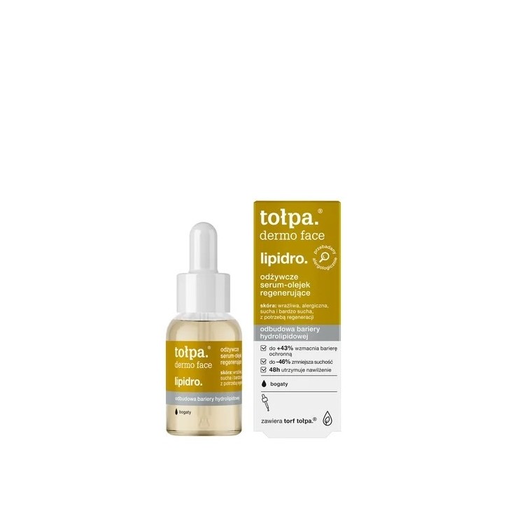 Tołpa Dermo Face Lipidro nourishing serum - regenerating oil 30 ml