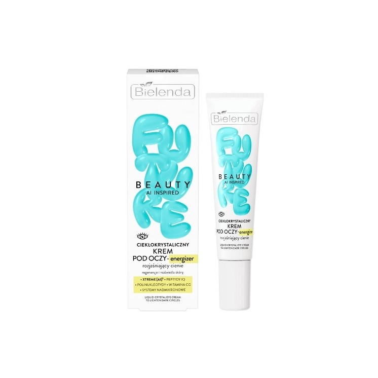 Bielenda FUTURE BEAUTY Liquid crystal eye cream - energizer brightening dark circles 15 ml