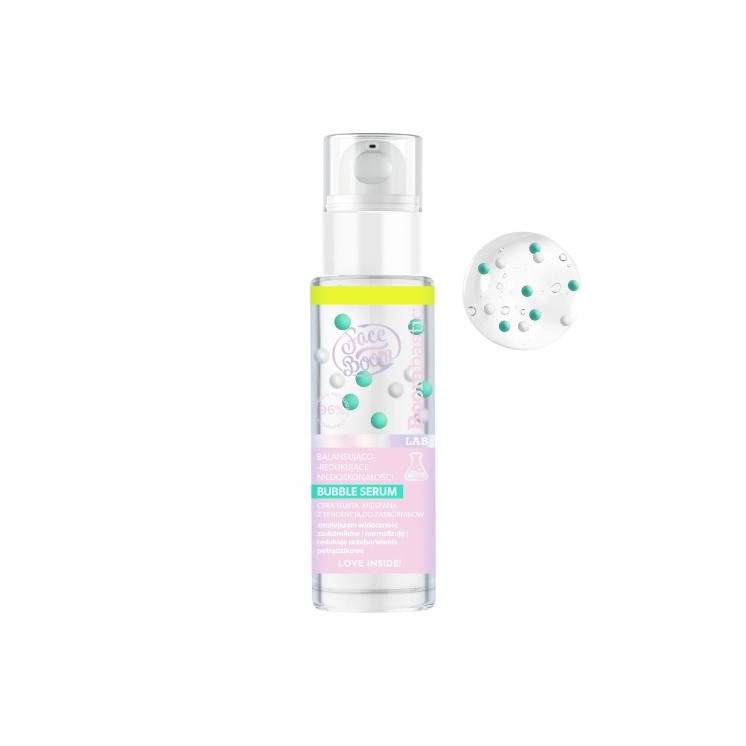 FaceBoom BOOMBASTIC LAB Bubble serum balancing and reducing imperfections 30 ml