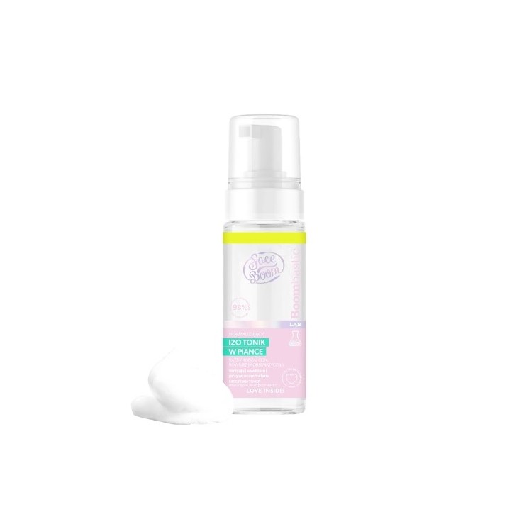 FaceBoom BOOMBASTIC LAB Iso tonic in foam normalizing with ultra-stable vitamin C 150 ml