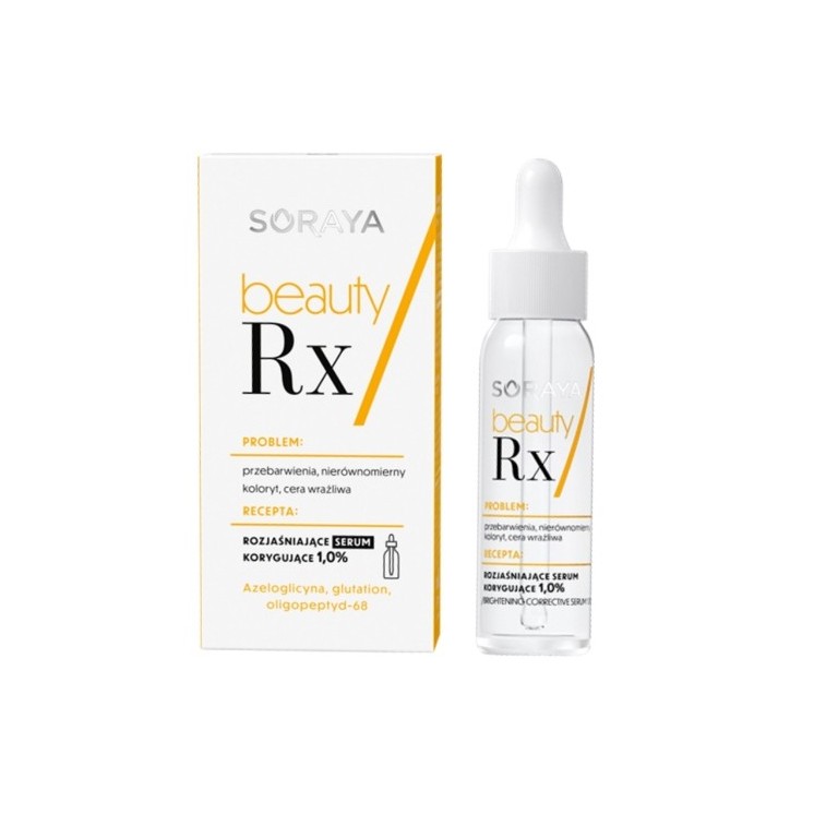 Освітлююча коригувальна сироватка для обличчя Soraya Beauty RX 30 мл