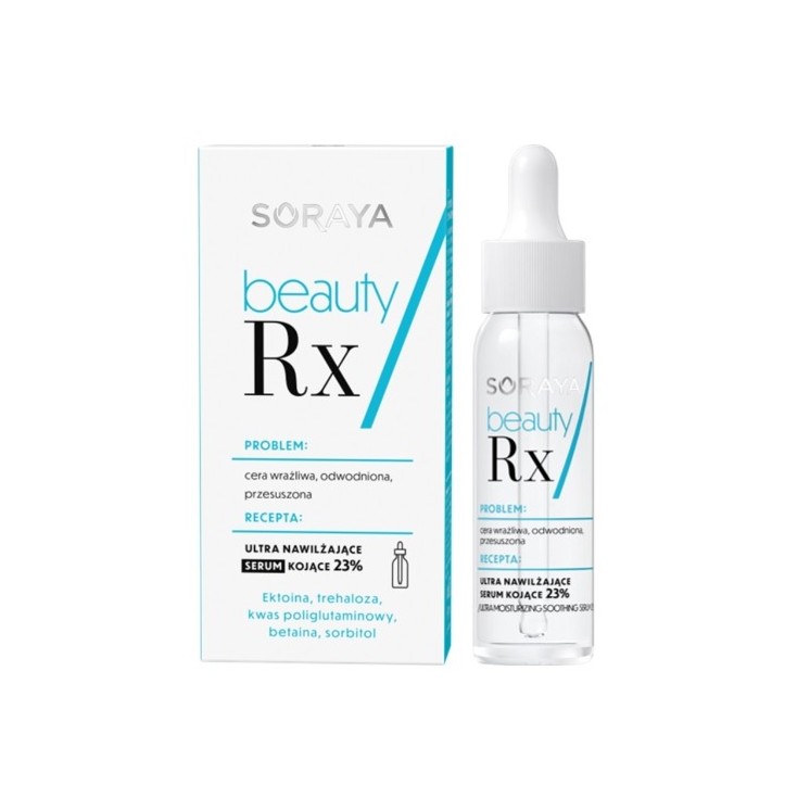 Soraya Beauty RX Ultra зволожуюча заспокійлива сироватка 30 мл